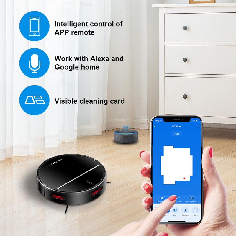 Liectroux M7S pro - Robotti-imuri moppitoiminnolla